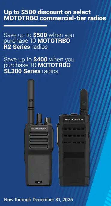Motorola Two-Way Radio Promotions